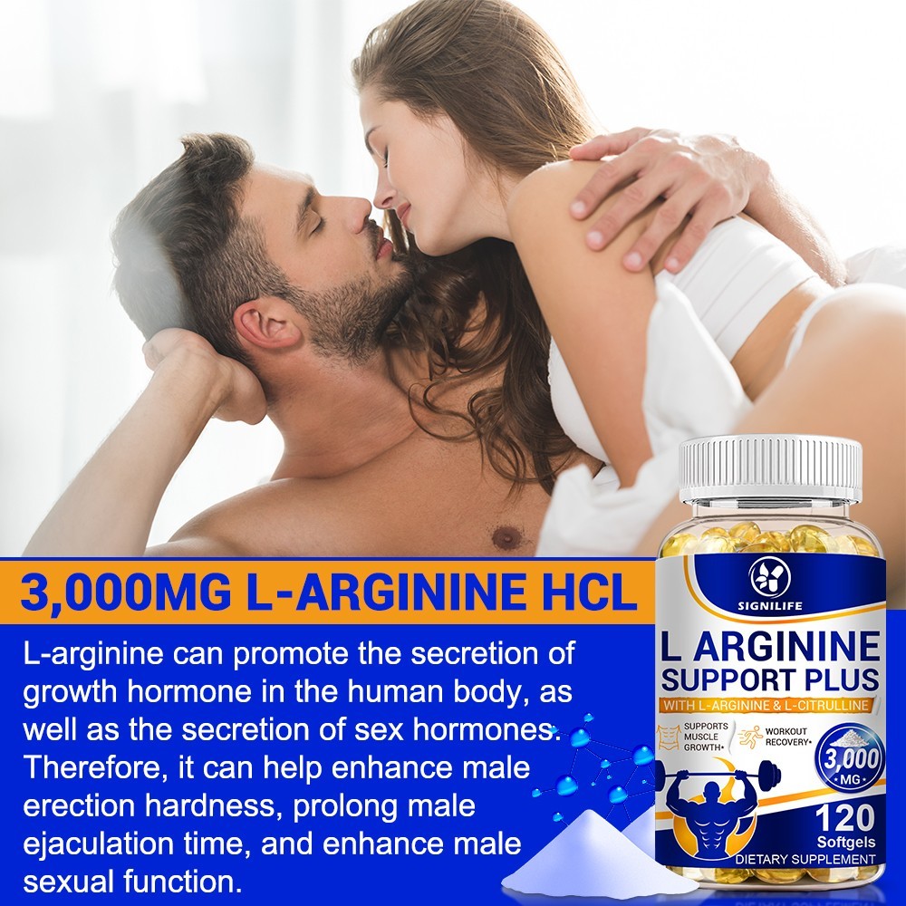 Nitric Oxide Booster Supplement L-Arginine 3000mg Highest Potency Muscle Pump