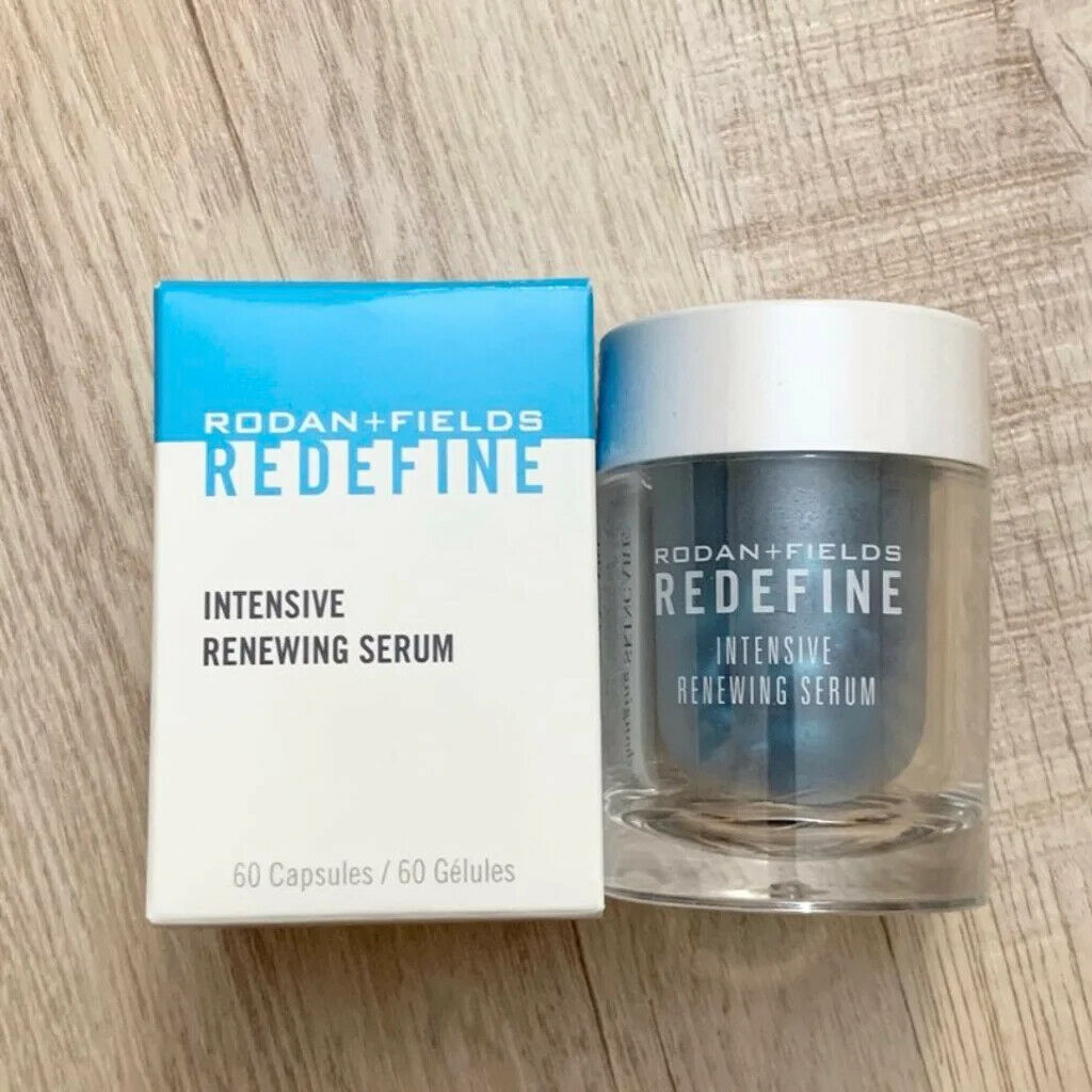Rodan + Fields Redefine Intensive Renewing Serum 60 Capsules – New & Sealed