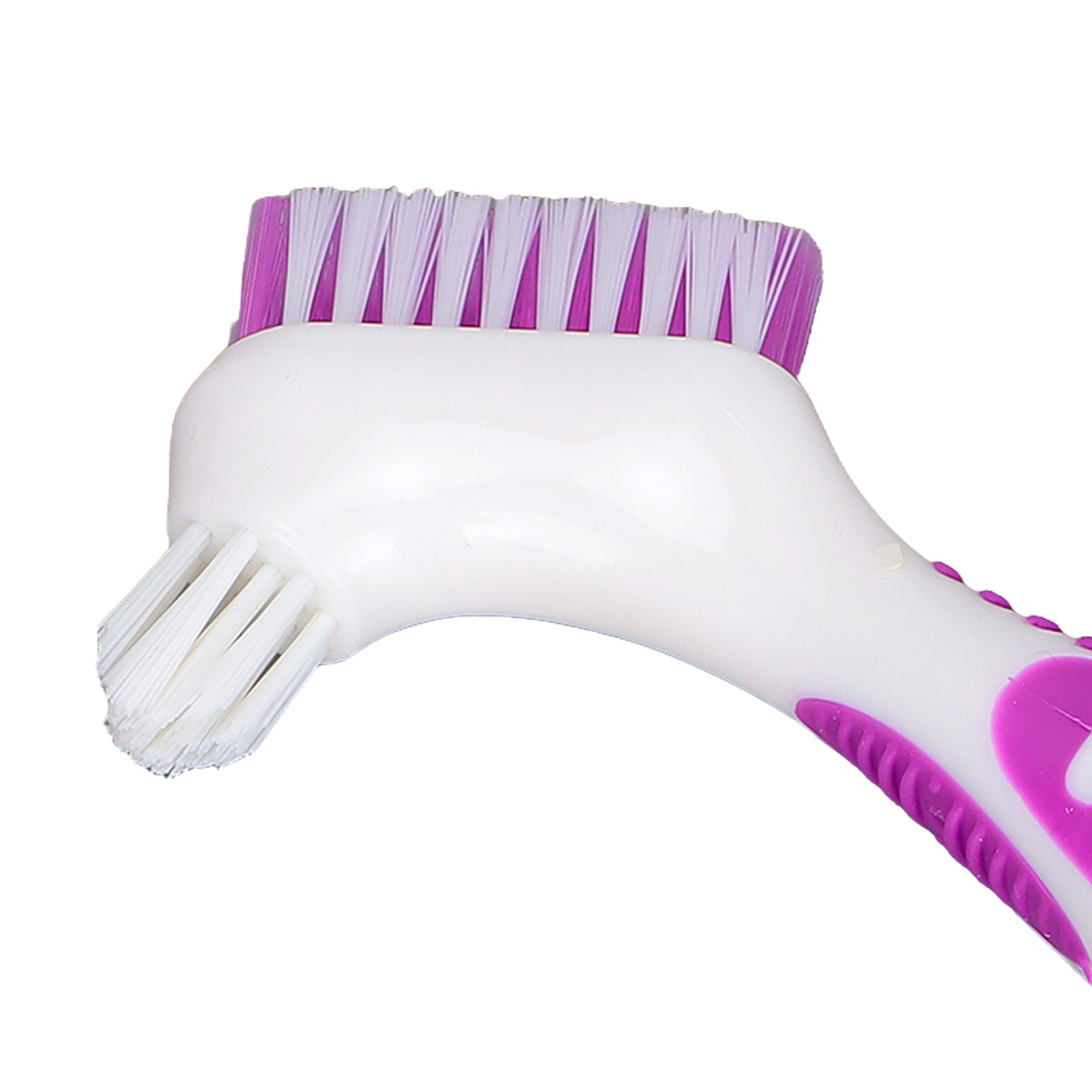 Portable Denture Toothbrush For False Teeth Cleaning Easy To Use