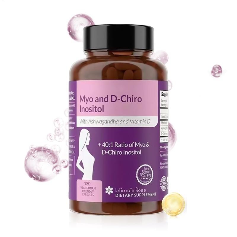 Myo-Inositol Supplement With PCOS For Ashwagandha And Vitamin D – 60 Capsules