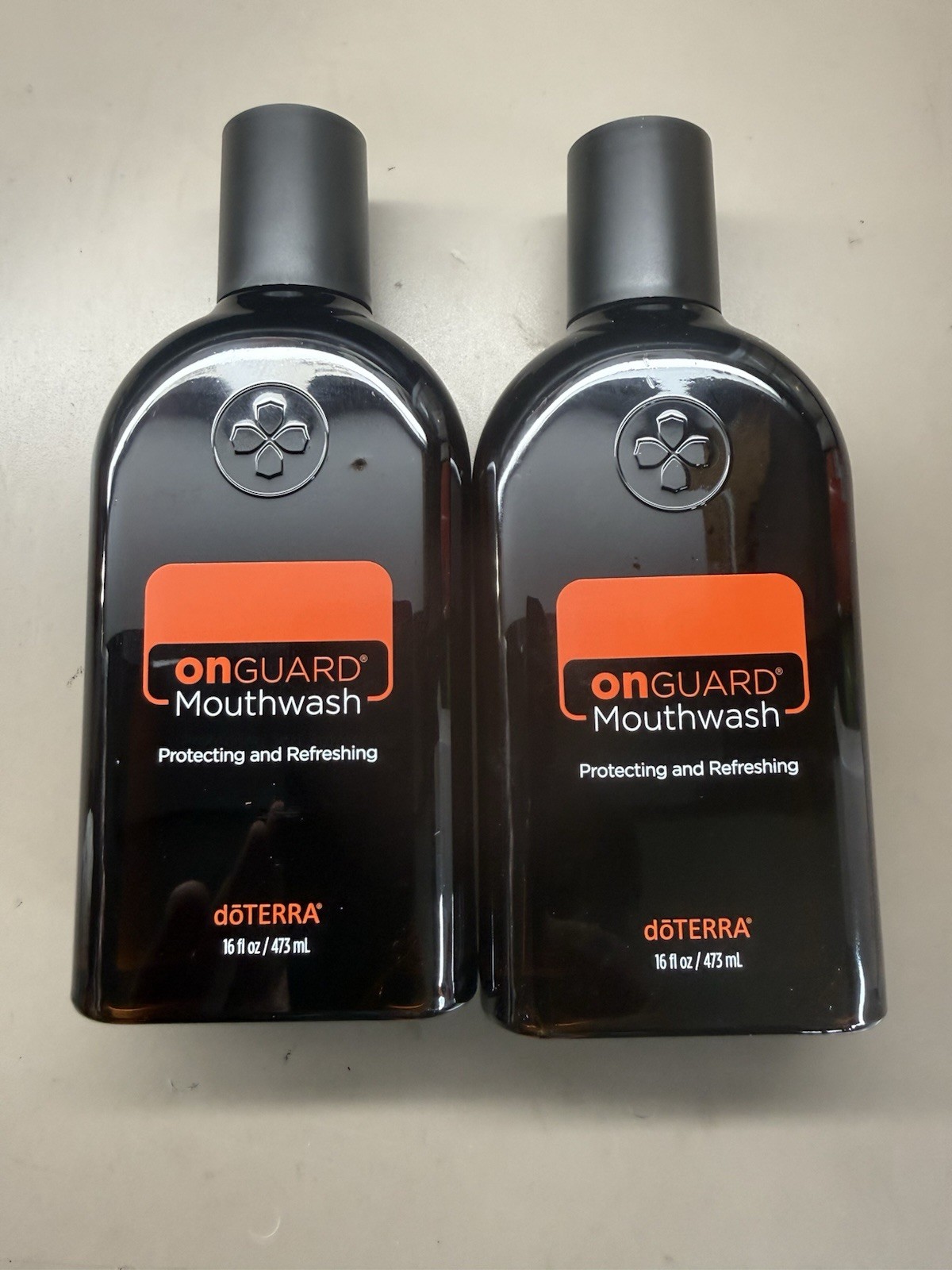 New In Box 2X doTERRA On Guard Mouthwash 16 oz Each Protecting And Refreshing