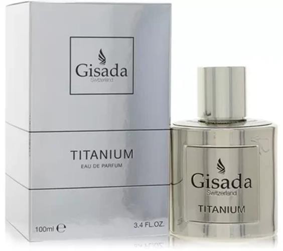 Titanium by ​Gisada Eau De Parfum 3.4 oz/100 ml Unisex Fresh Spicy Woody Scent
