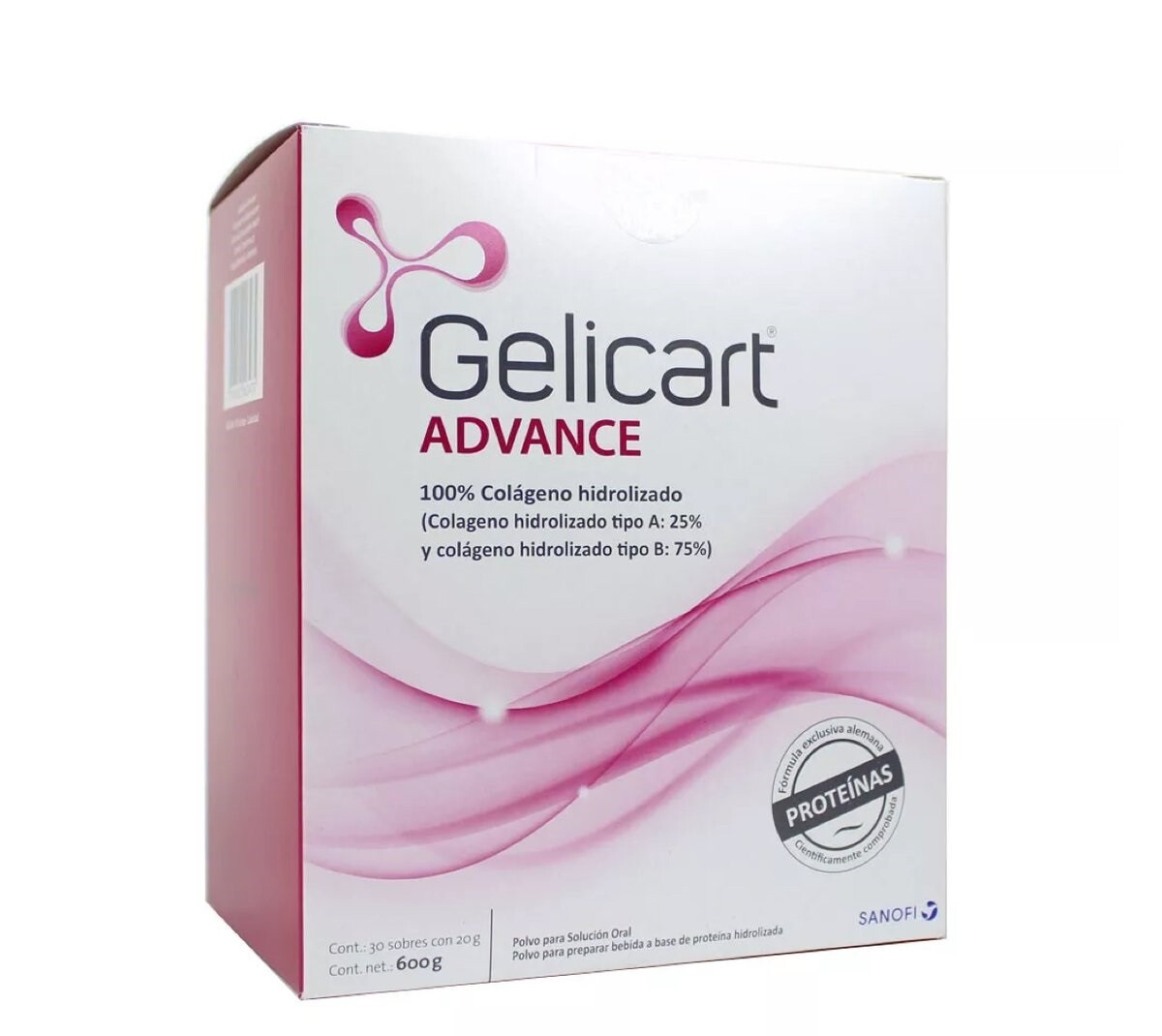 Gelicart ADVANCE Hydrolized Collagen 30-20gr Sachets NUTRITIONAL SUPPLEMENT