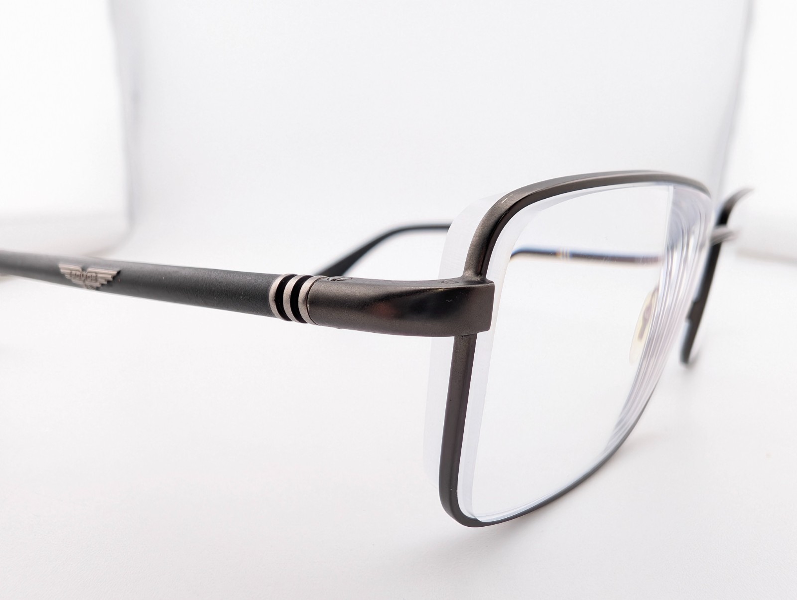 Police Eyeglasses, Frames Only, VPLD78K Col.08H5, 58-18-145, Metal, Bangladesh