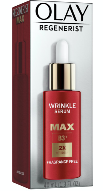 Olay Regenerist Wrinkle Serum B3 + 2x Peptides Fragrance Free 1.3 fl.oz
