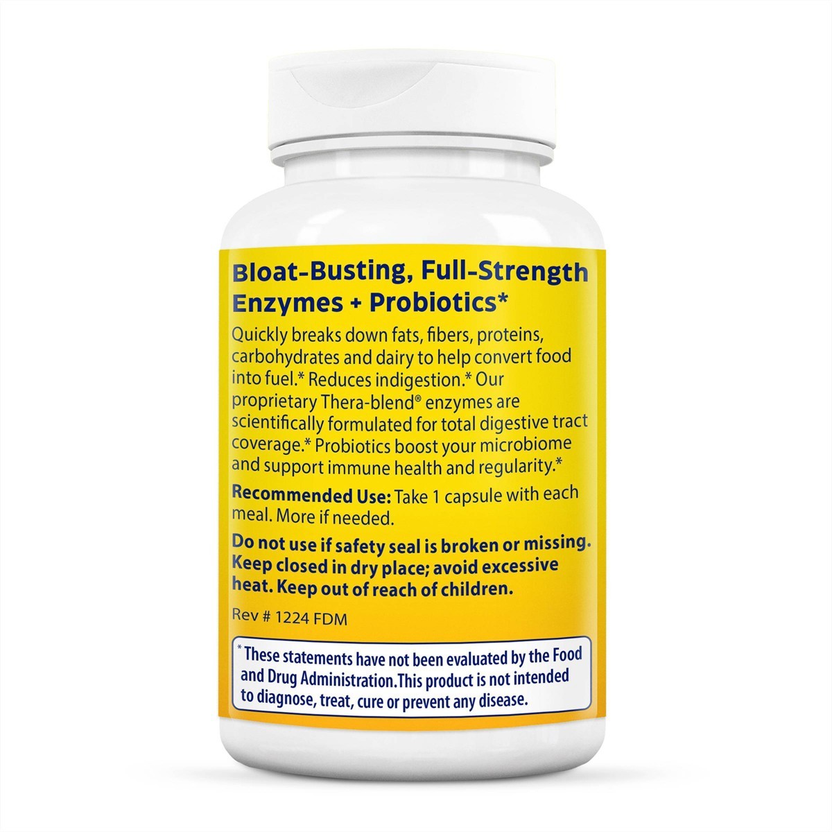 Enzymedica Digest Gold Enzymes and Probiotics Advanced Digestion Extra 45ct