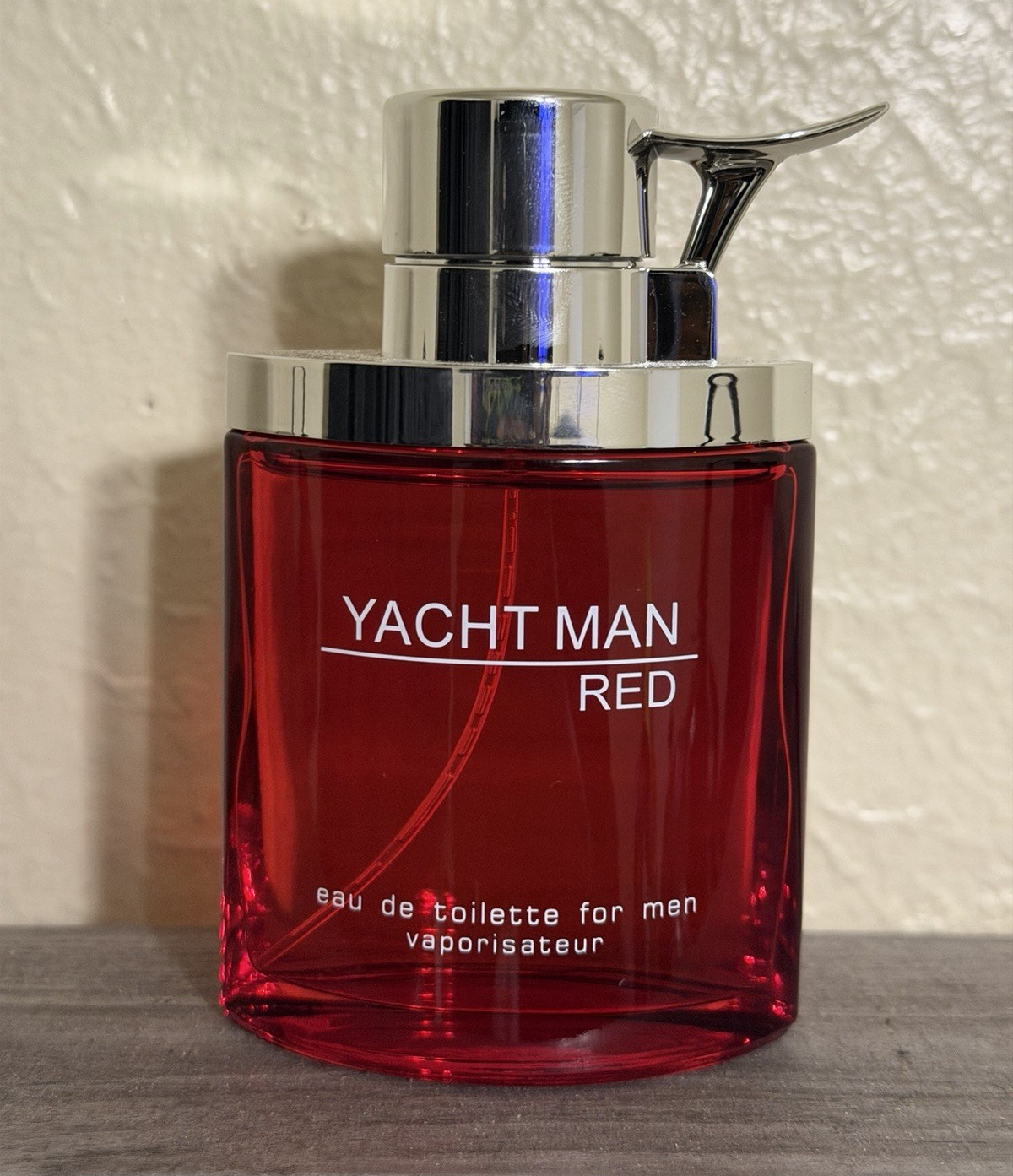 Yacht Man Red Eau de Toilette Spray for Men, Regular Size 3.4 fl oz