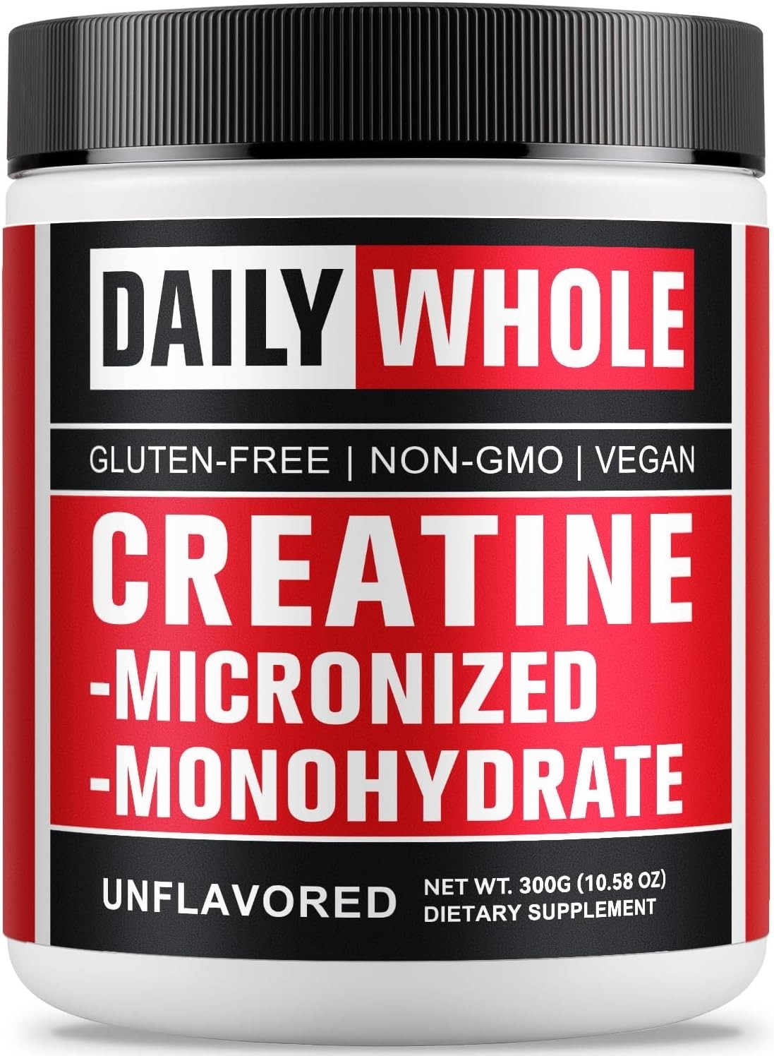 Pure Micronized Creatine Monohydrate – 5000mg Per Serving, Non-GMO & Gluten-Free