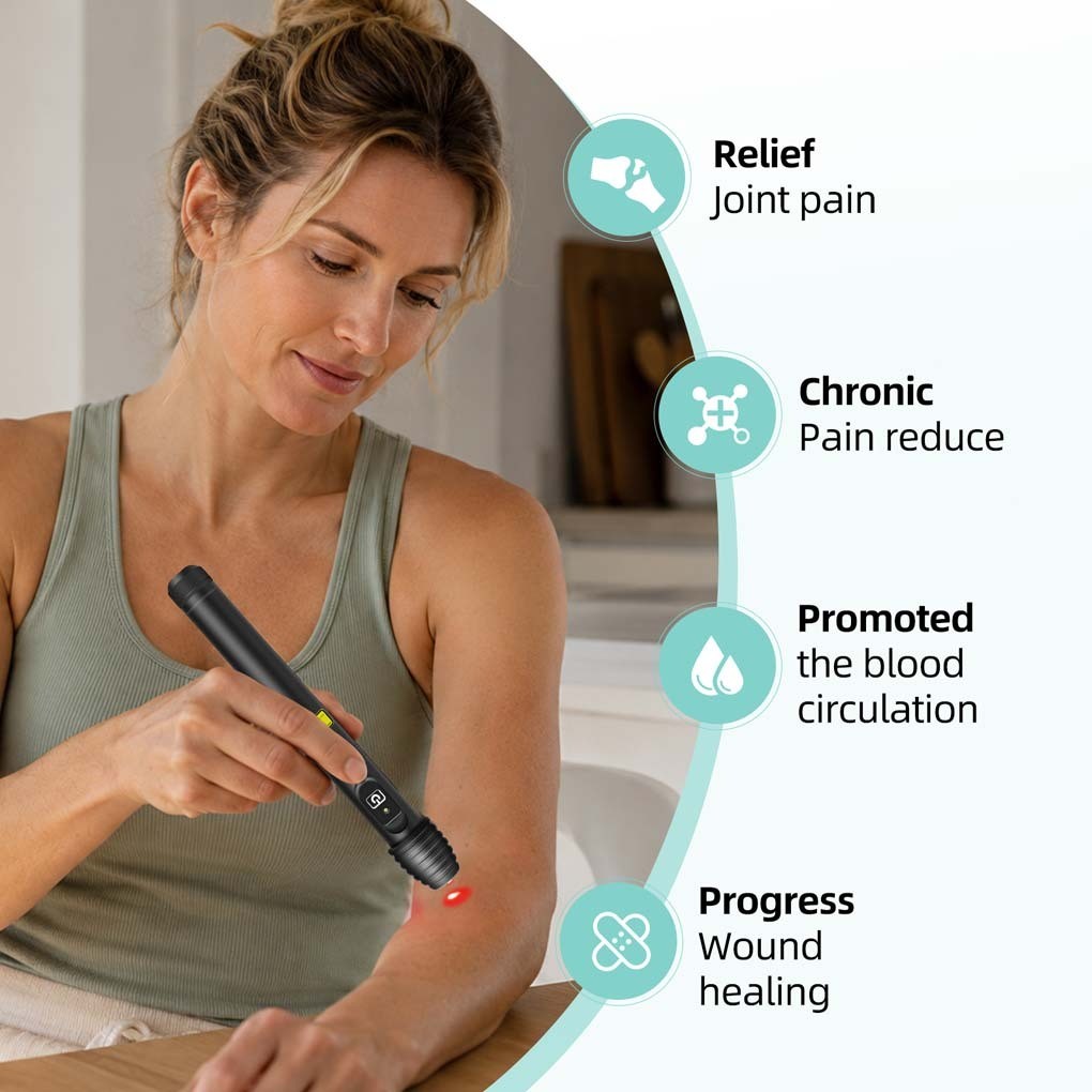 500mW 808nm Laser Therapy Device for Sciatica Neuralgia Nerve Knee Pain Relief