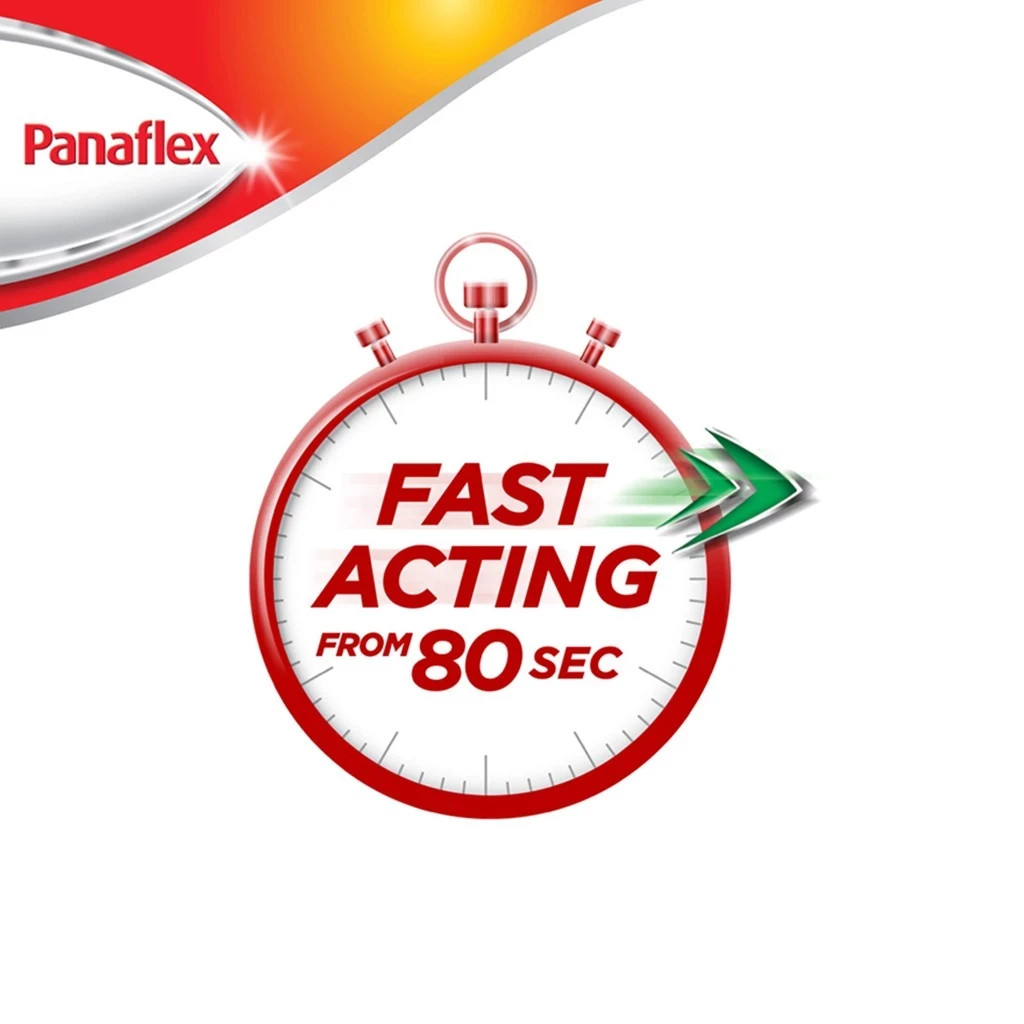 Panaflex Cooling Patch 10 Pack Fast Pain Relief Back Neck Shoulder Easy Peel