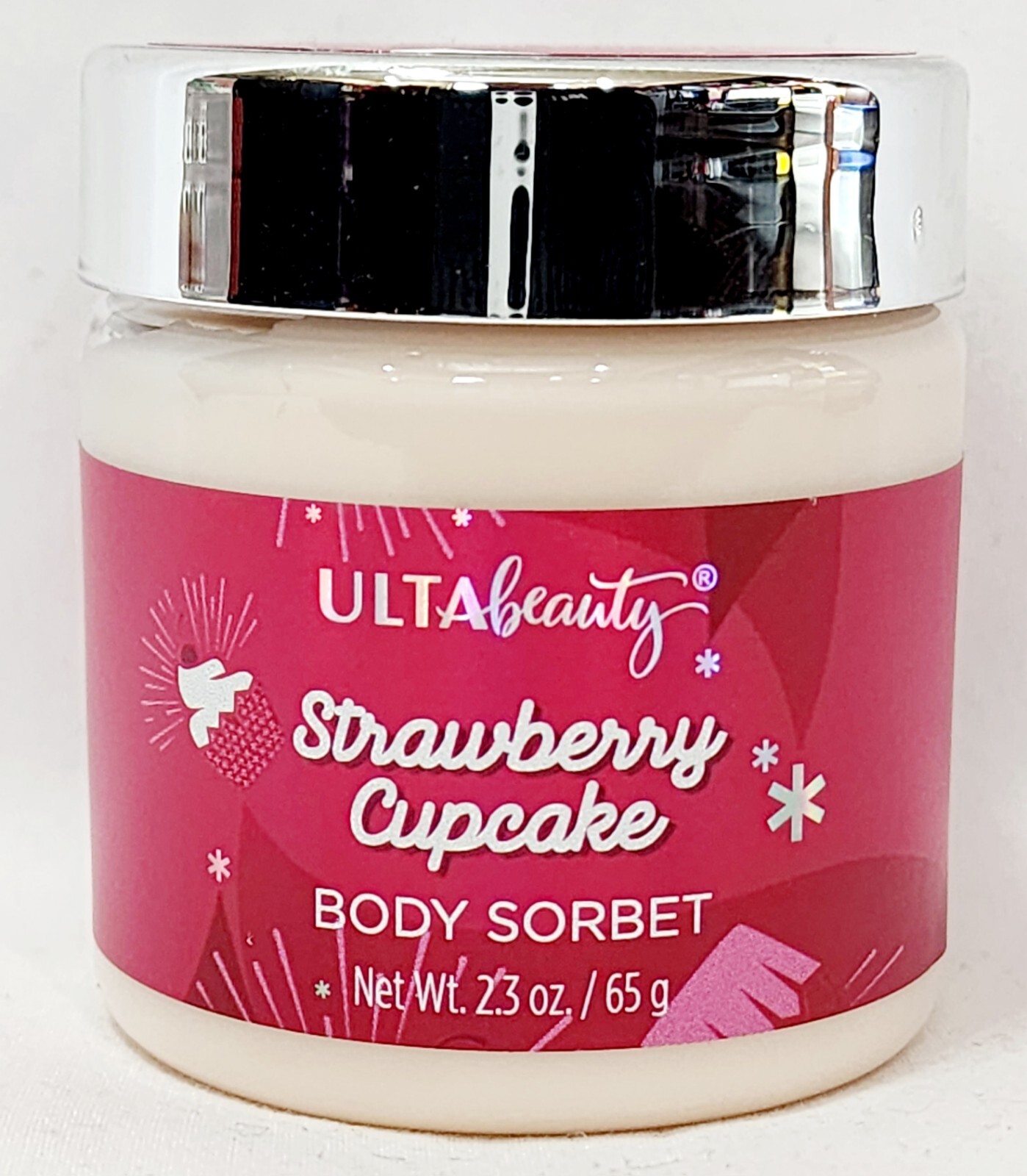 Ulta Beauty STRAWBERRY CUPCAKE Body Sorbet Cream Lotion Skin 2.3 oz/65g New RARE