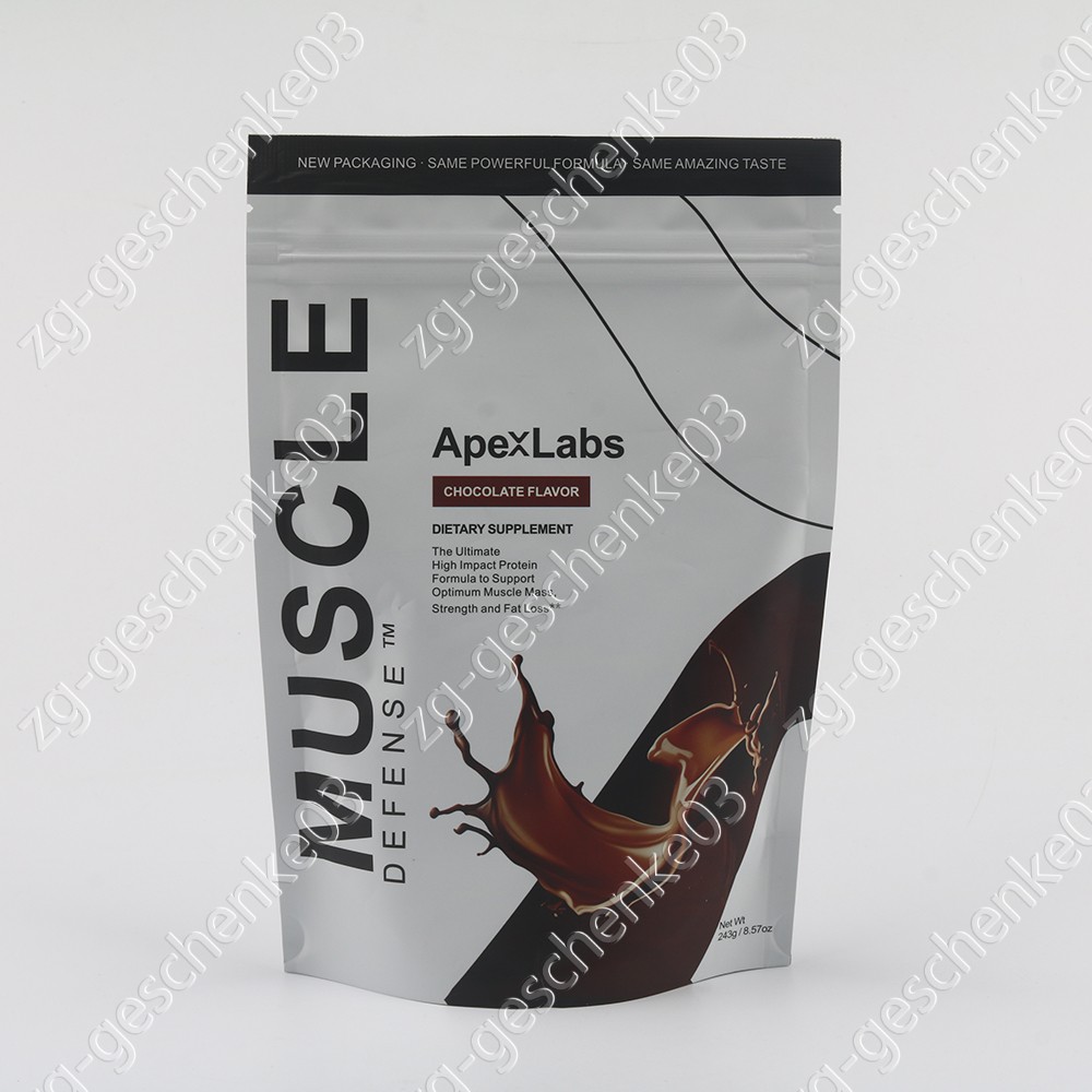 New Apex Labs Muscle Defense Chocolate Flavor- 8.57 OZ – EXP 2027 （1-3 pack）