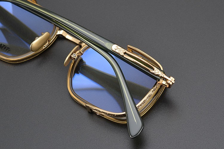 Titanium 54/49 mm Eyeglass Frames Ultralight Acetate Business Square Glasses