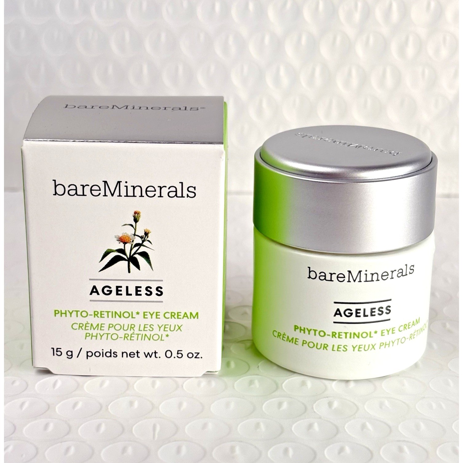 bareMinerals Ageless Phyto-Retinol Eye Cream 15g 0.5oz Anti-Aging Vegan New Box