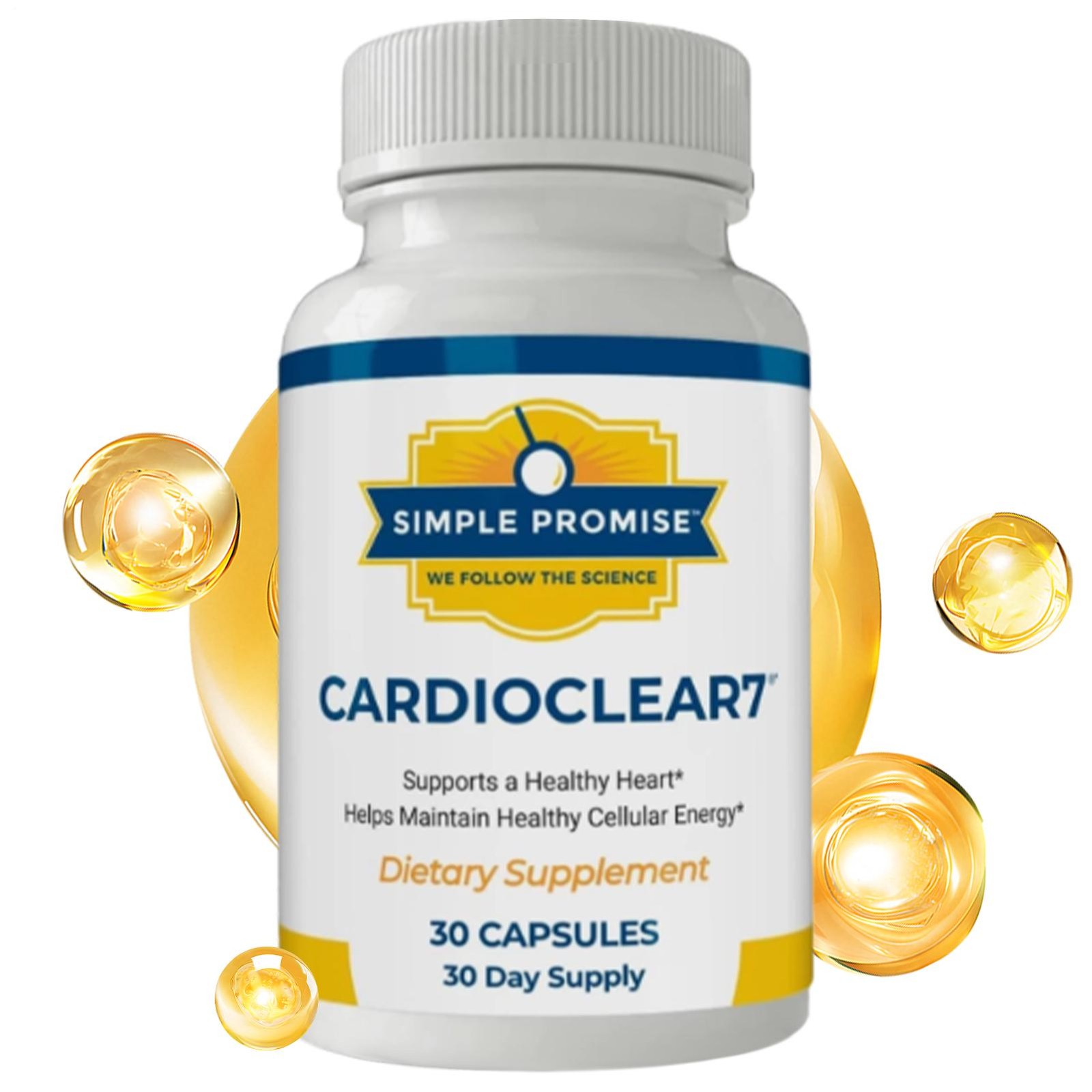Cardio Clear 7 – 30 Capsules New/Sealed 9/2026 Exp