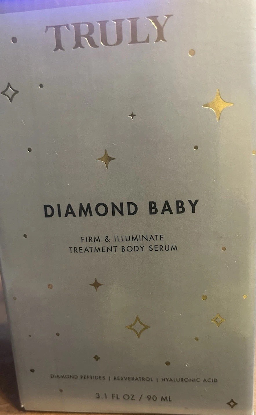 Truly Diamond Baby Firming Brightening Treatment Body Serum 3.1 fl oz