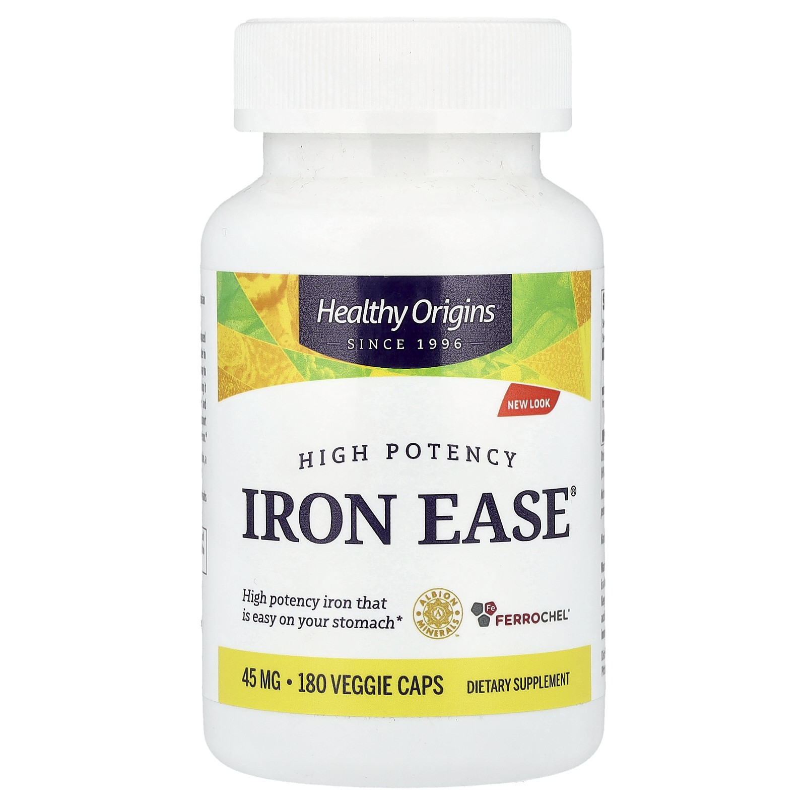 Iron Ease®, 45 mg, 180 Veggie Caps