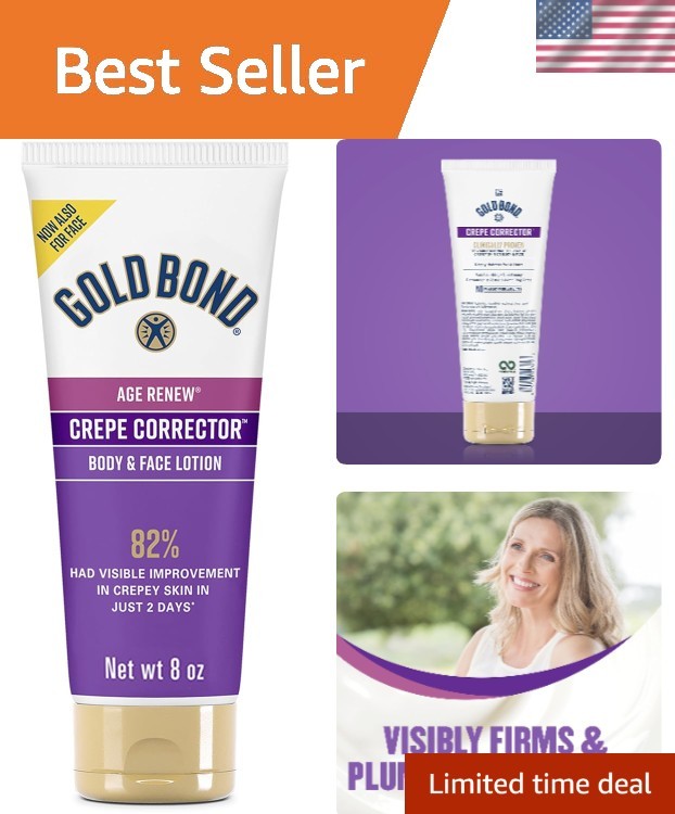 Age Renew 8 oz. Crepe Corrector Lotion – Lightweight Hydration & Nourishment