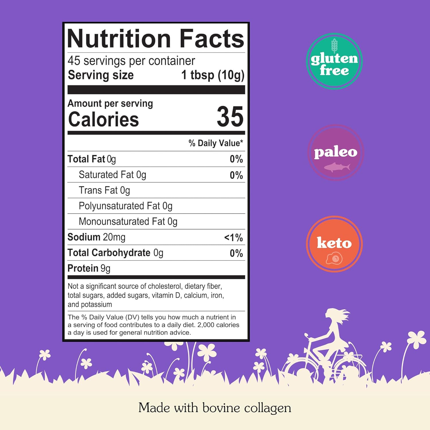 Unflavored Beef Gelatin Powder, Instantly Thickens, Stabilizes, and Texturize…