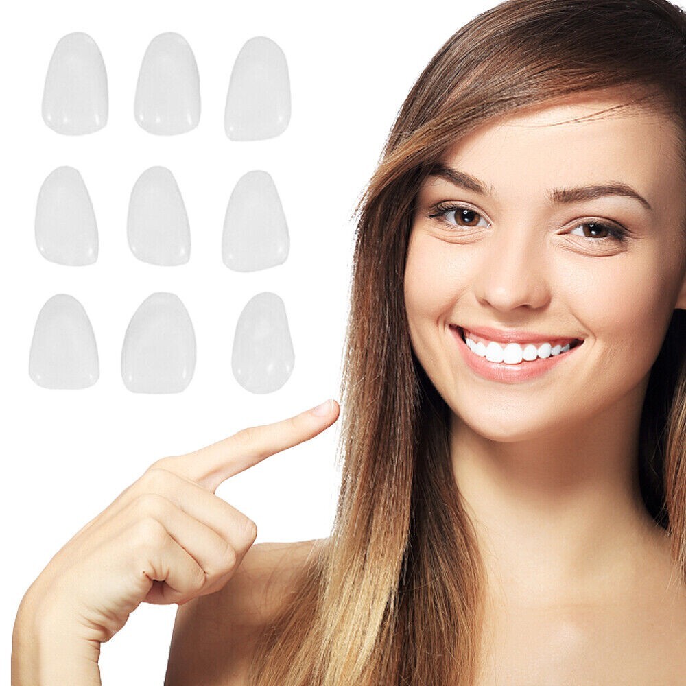 Dental Temporary Crown Veneers for Anterior Front Teeth Whitening 70Pcs