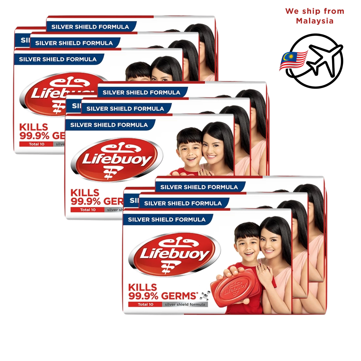 Lifebuoy Bar Soap Total 10 70g x 3 x 3Pack