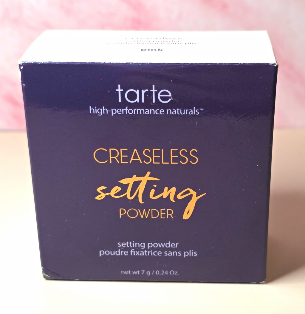 tarte Creaseless Setting Powder Pink Matte Loose Powder 0.24 oz