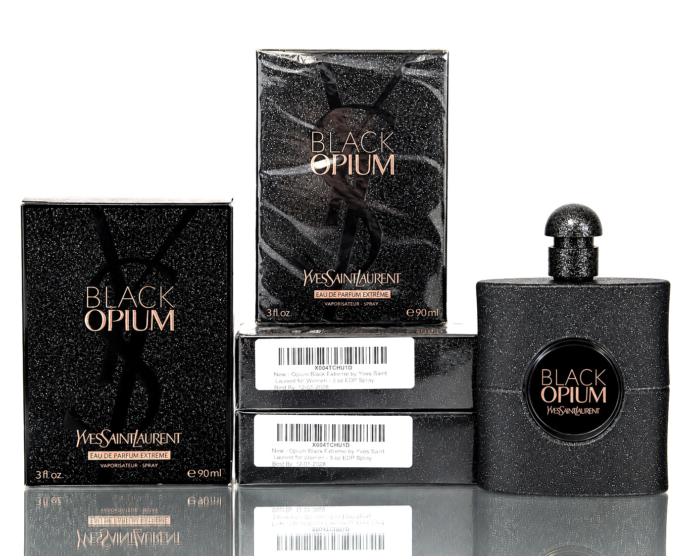 YSL Black Opium Extreme Eau De Parfum 3oz 90ml Women Perfume NEW Sealed