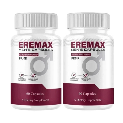 2-Pack Eremax Capsules – Eremax Mens Performance & Health Support – 120 Caps