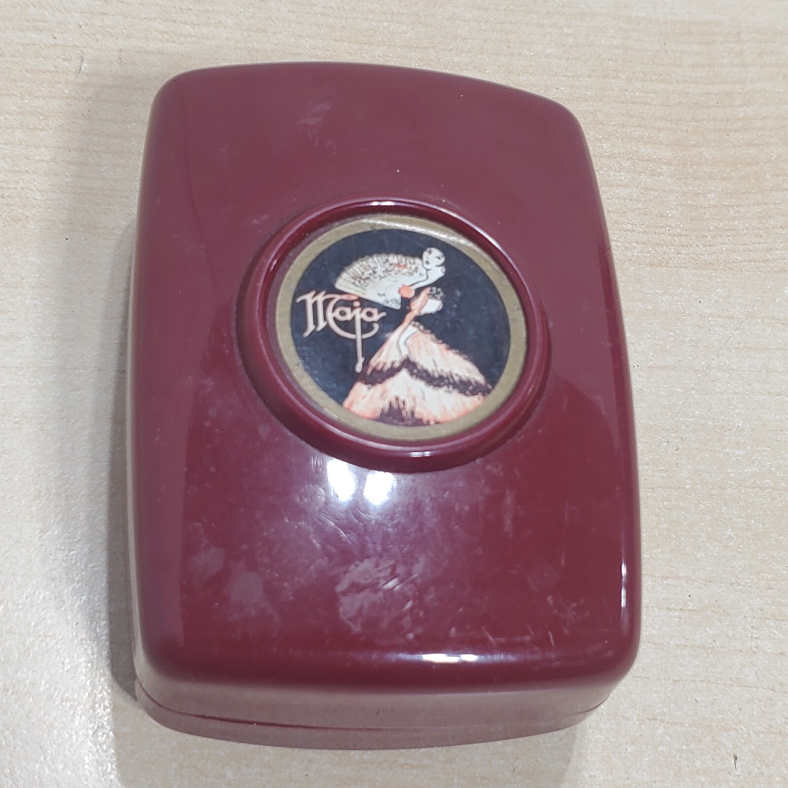 Vintage Maja Jabon by Myrurgia ESPANA Soap Bar 3 1/6 oz Spain Barcelona