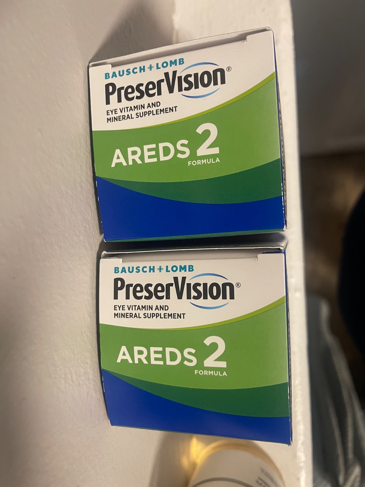 2 BOXES PreserVision AREDS 2 Formula/ 120 Soft Gels Each/Exp 11/2027