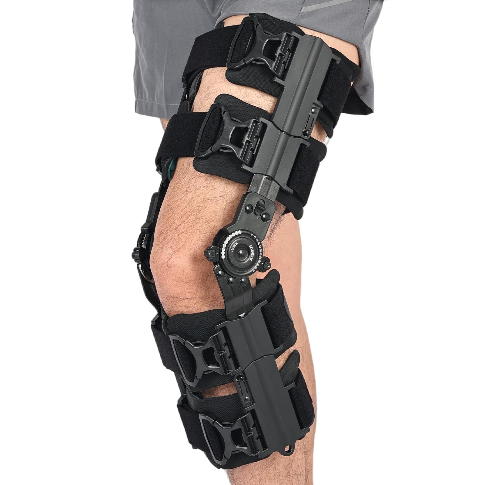 Hinged Knee Brace for Women & Men,Adjustable Hinged Knee Brace,Relieve Pain