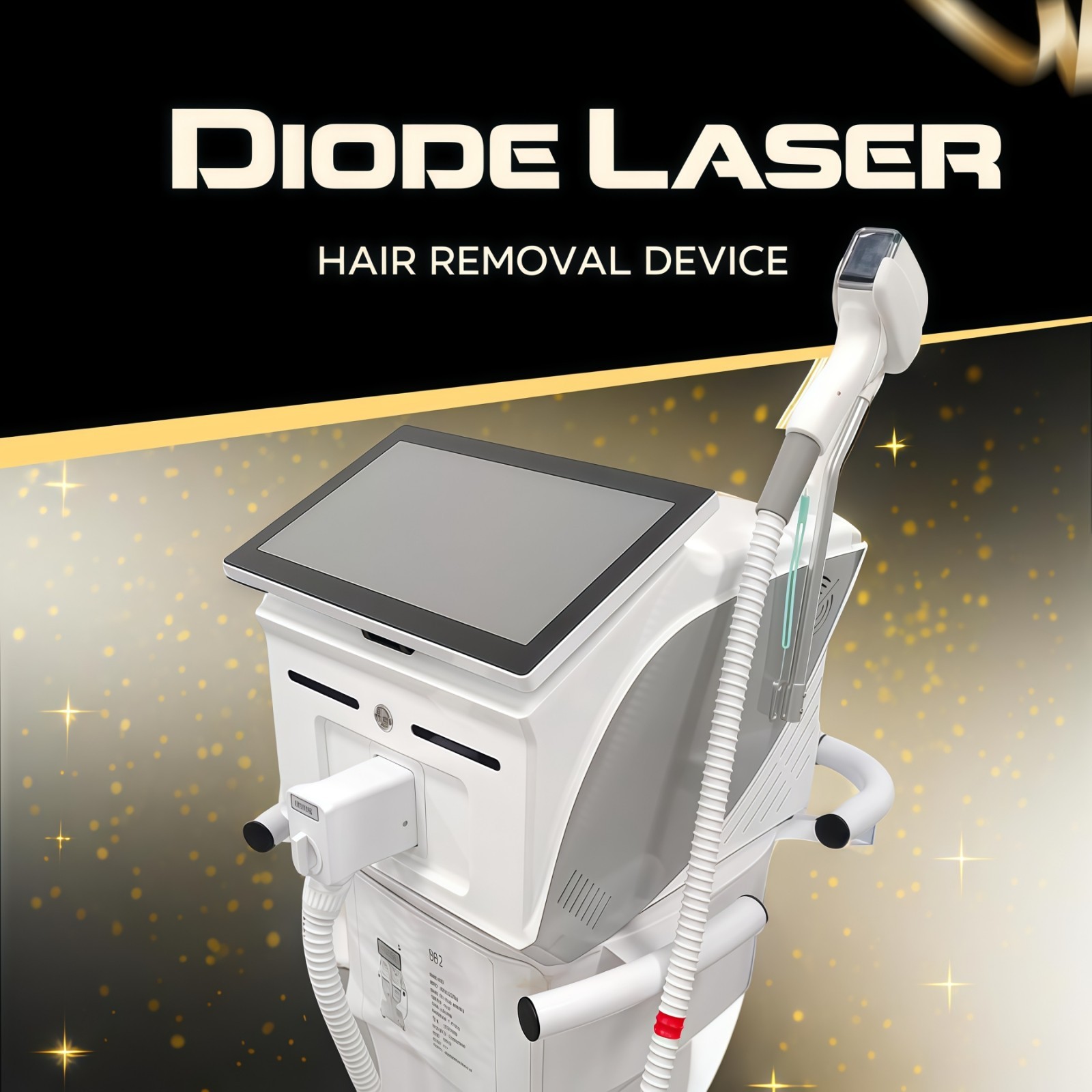 Ice Titanium Soprano Permanent Painless 808 Diode Laser hair removal Machine