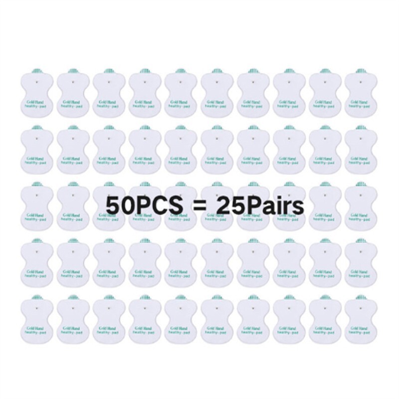 Electrode Pads Snap On Replacement For Tens Unit Therapy Massagersh 50pcs
