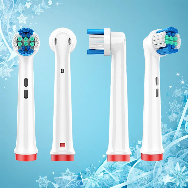 Compatible Branu Oral Electric Toothbrush Head 3709/D12/3756/3757B Replacement D