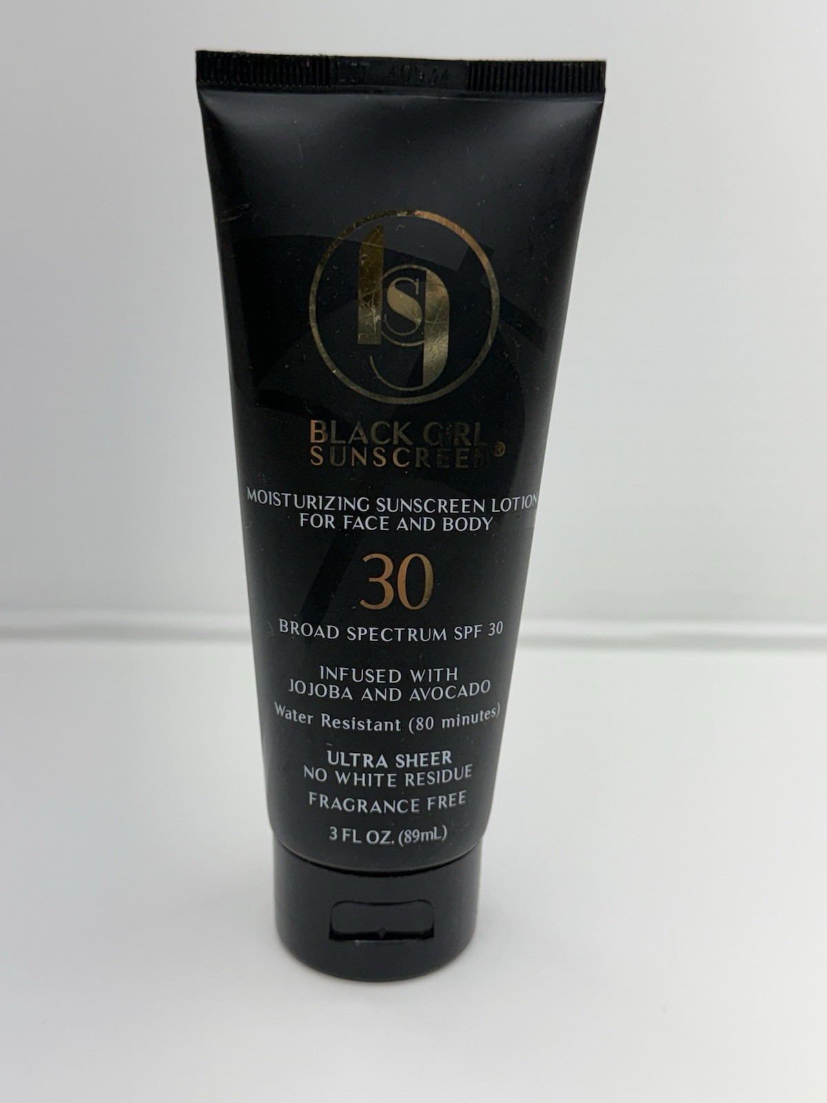 Black Girl Sunscreen SPF 30 Broad Spectrum Lotion 3 fl oz Fragrance Free