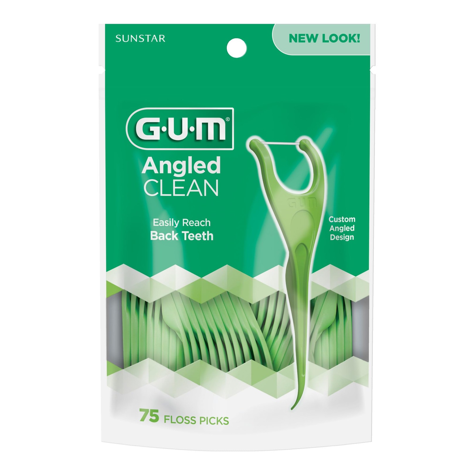 Angled Floss Picks, Perfect for Tight Teeth, Extra Strong Shred-Resistant Den…