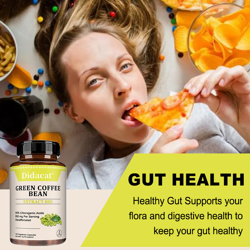Green Coffee Bean Supplements – Supports Healthy Weight,Reduces Belly Fat
