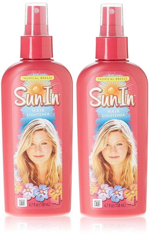 2 Pack Sun-In Hair Lightener, Tropical Breeze 4.7 fl oz (138.9 ml)