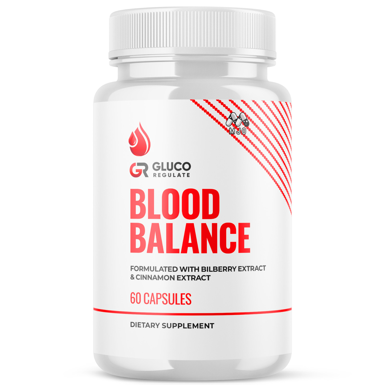 (1 Pack) Gluco Regulate Advanced Support Blood Sugar Supplement 60 Capsules
