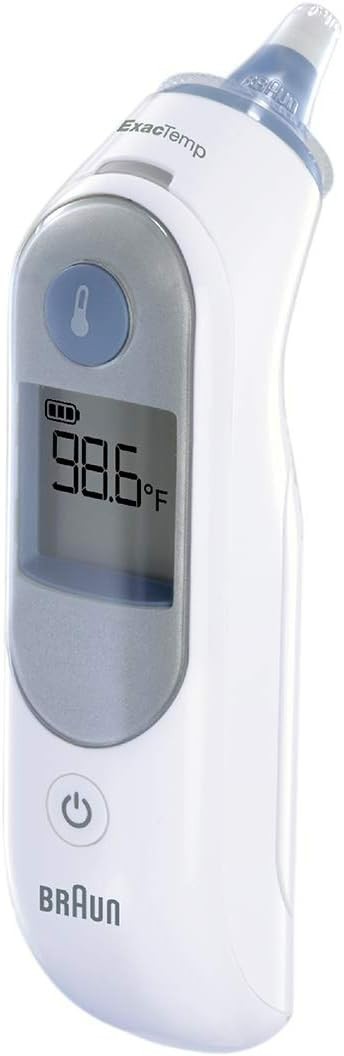 Braun ThermoScan 5 Ear Thermometer Digital Baby Infant High Accuracy White 1ct
