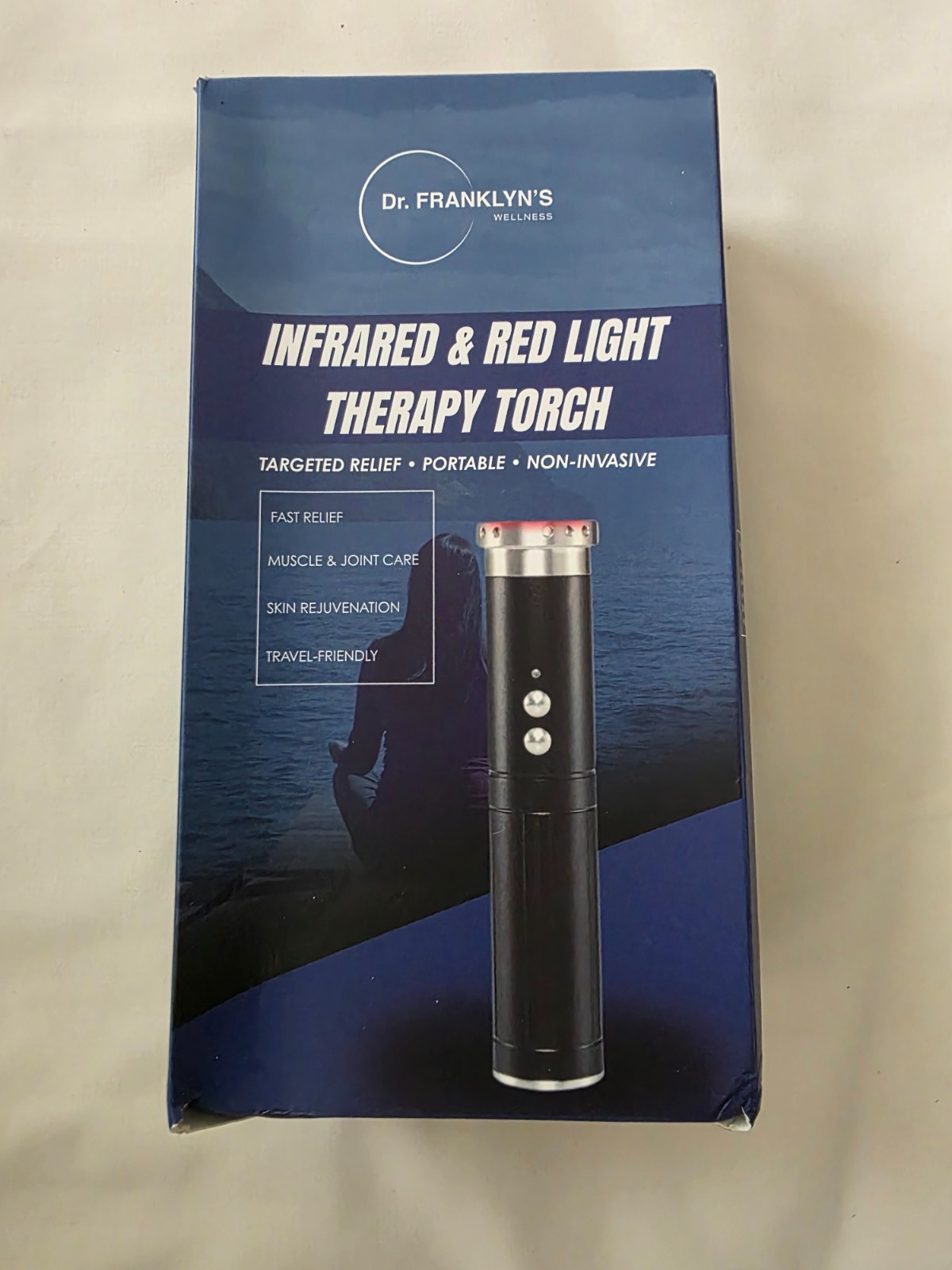 Infrared & Red Light Therapy Torch for Body, Joints, Muscles Pain Relief, ETC…