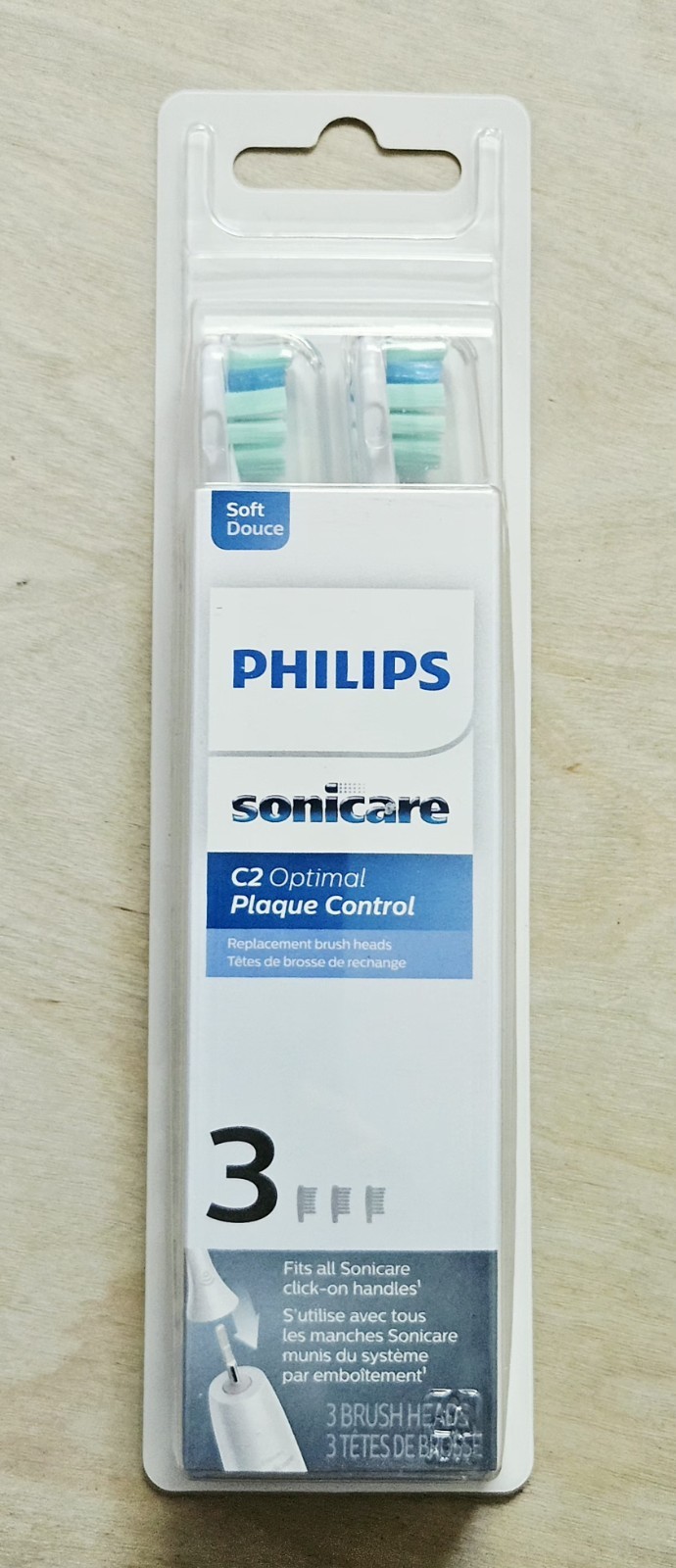 Philips Sonicare C2 Replacement Head – HX9023/65 (3 Pack)