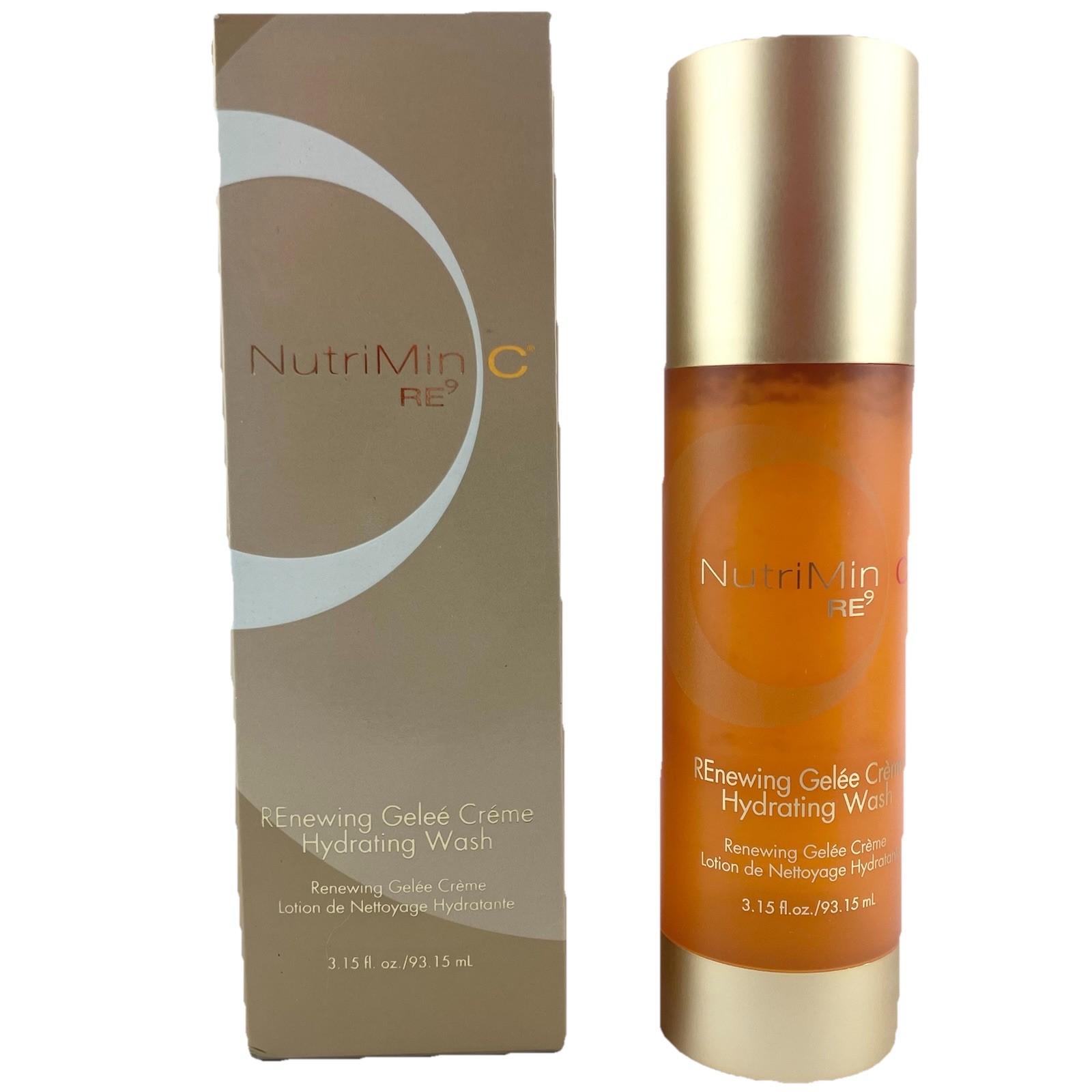 Arbonne NutriMin C RE9 REnewing Gelee Creme Hydrating Wash 3.15fl oz