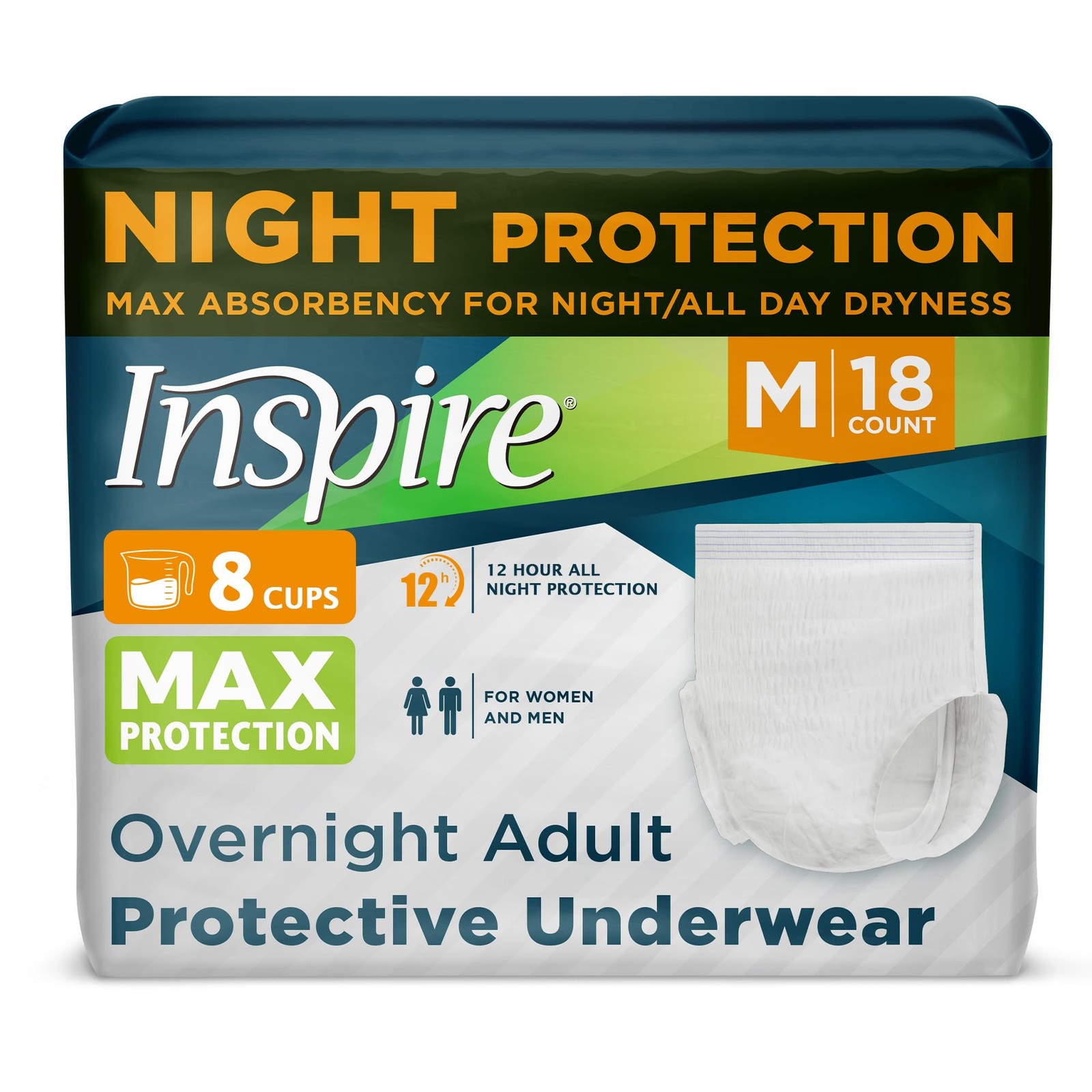 Inspire Adult Diapers Women or Men MAX Absorbency | Our Most Absorbent and D…