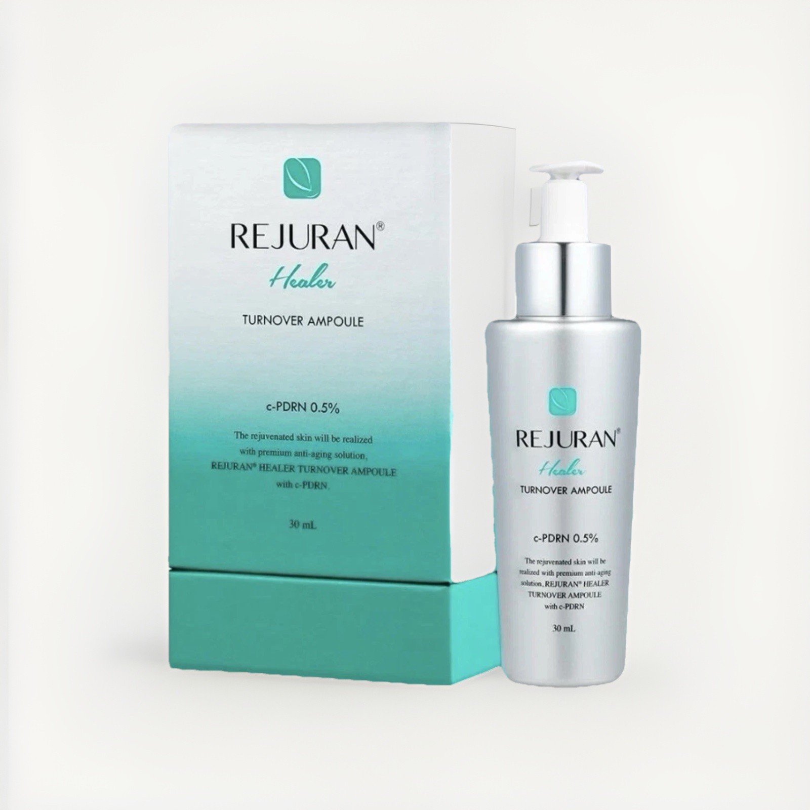 REJURAN Turnover Ampoule 30ml Powerful Premium Anti Aging Serum c-PDRN Ampoule