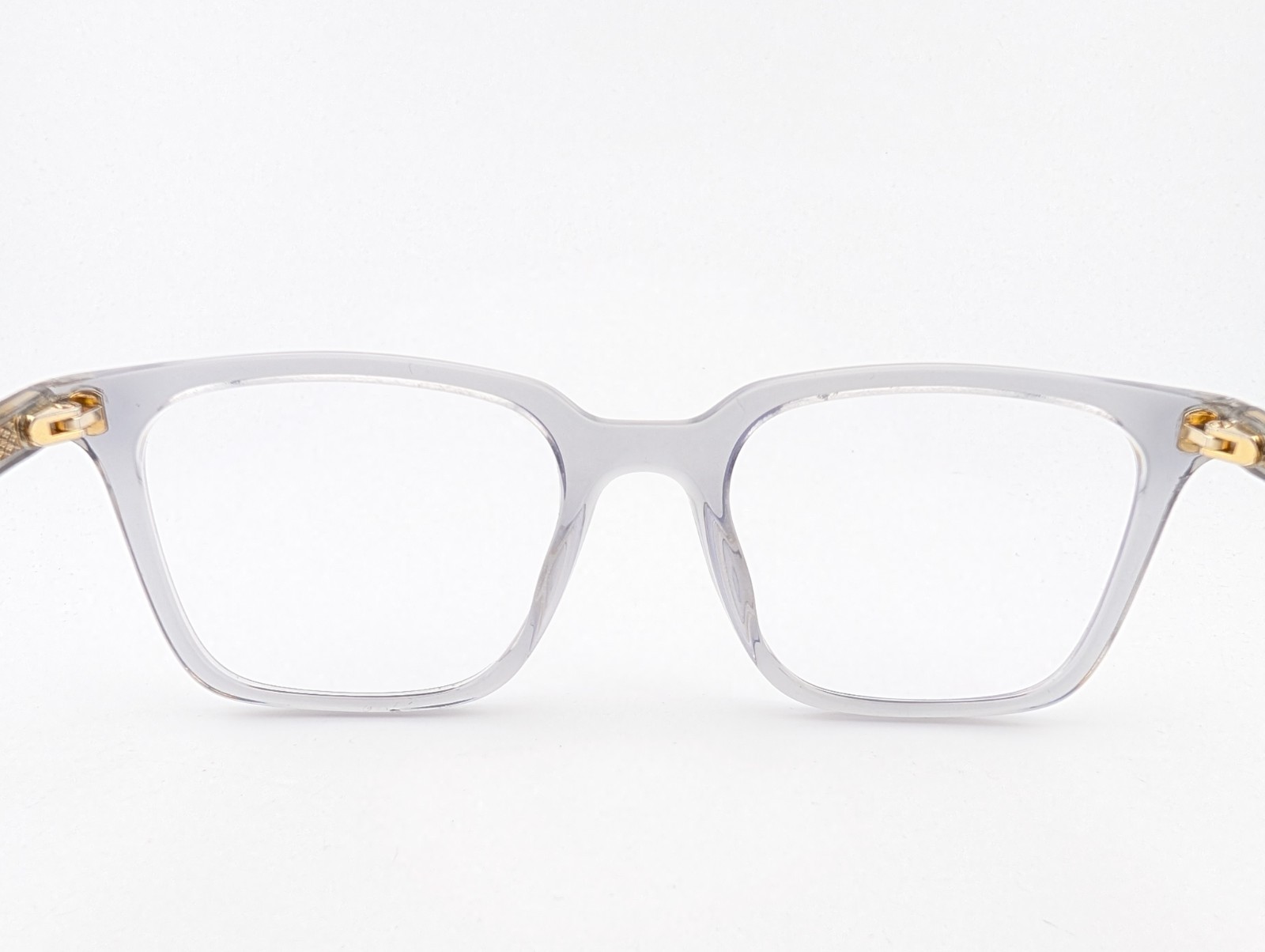 Police Eyeglasses, Frames Only, Bangladesh, VPLP79K 04G0, 51-19-145, Clear Gray