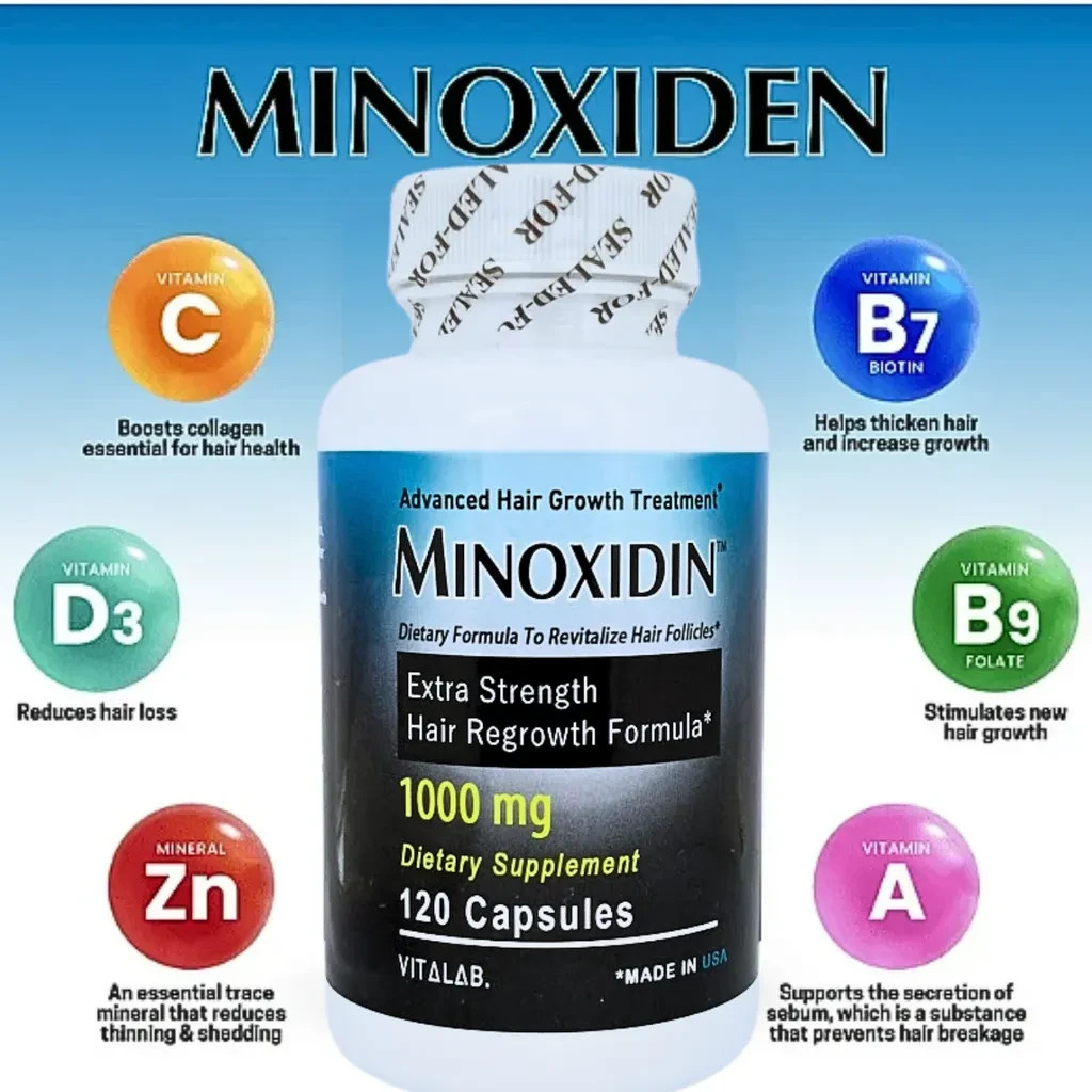 Minoxidin 120 Caps (EXP DATE: 23/11/2026)