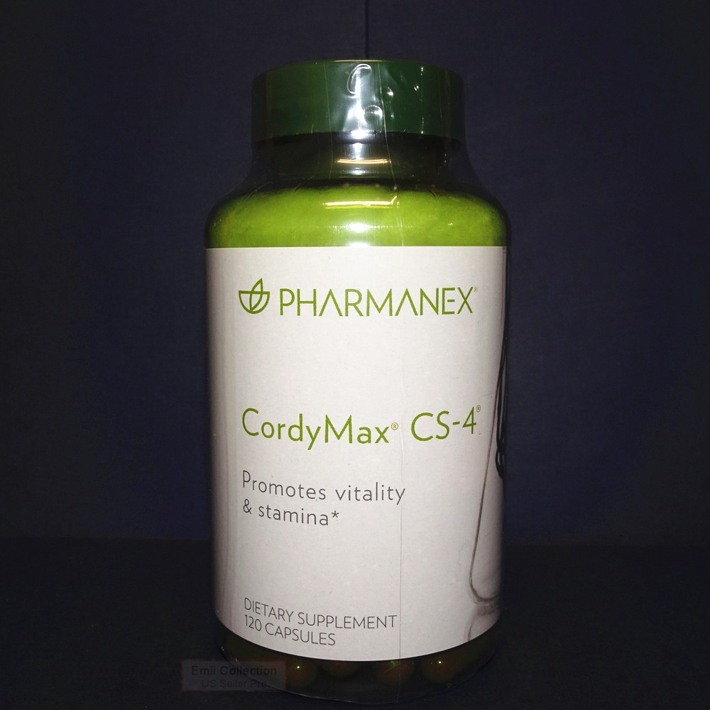 Nu Skin Nuskin Pharmanex CordyMax Cordy Max CS-4 120 Capsules Sealed (Brand New)