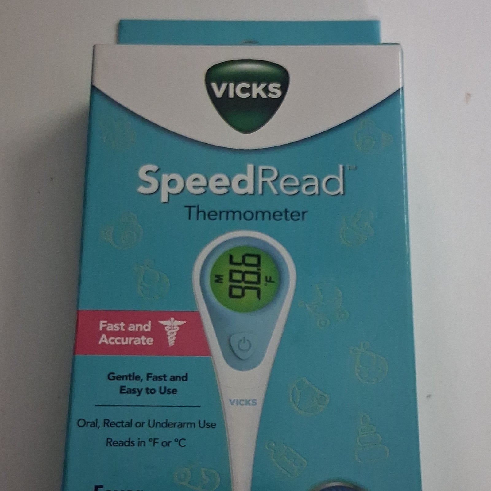 Fast And Accurate Vicks Speed Read Thermometer