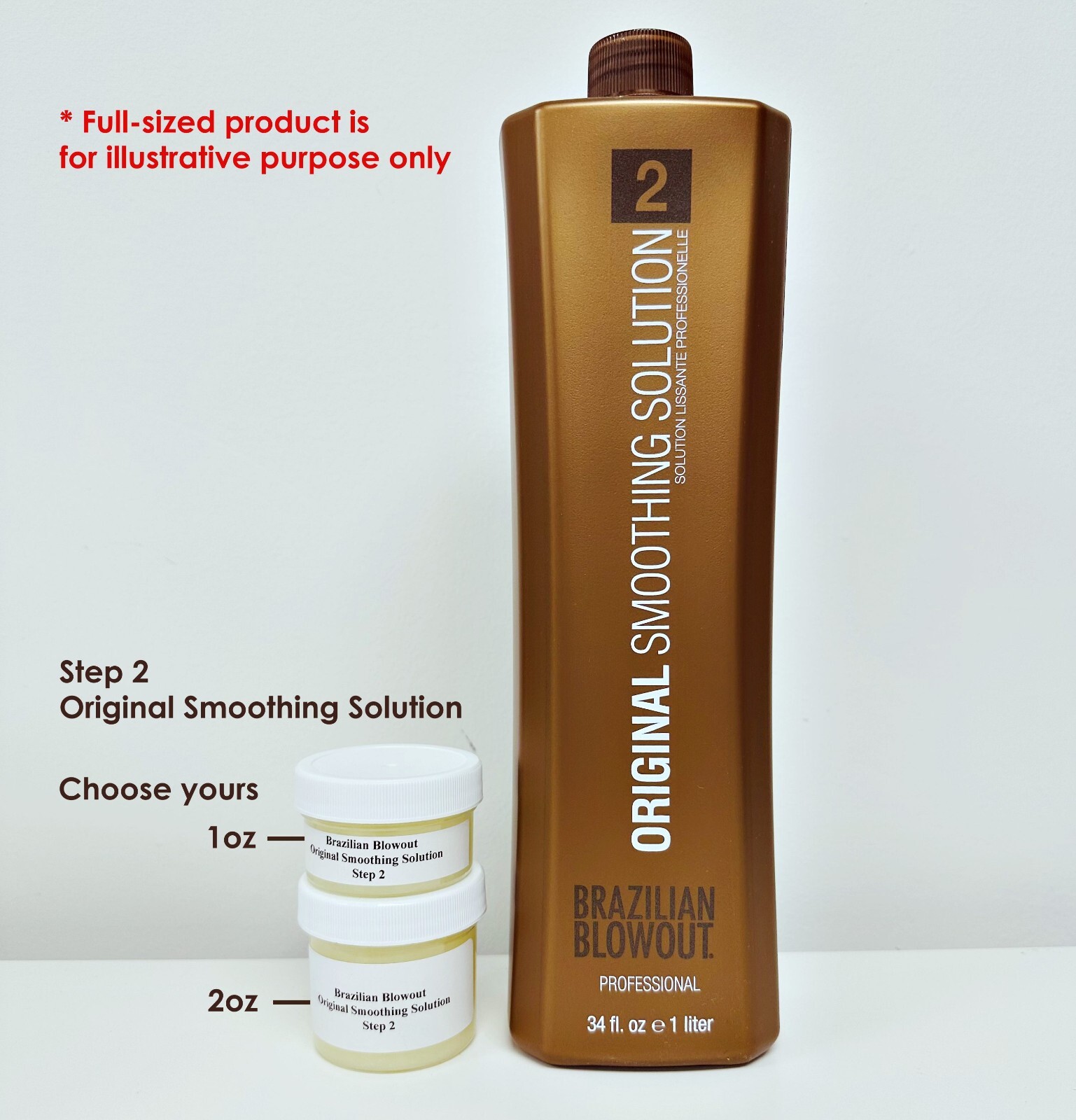 Brazilian Blowout Original Smoothing Solution/Choose Your Size ☆1 oz or 2 oz ☆